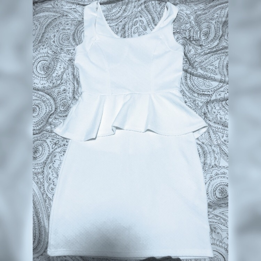 Peplum dress size small